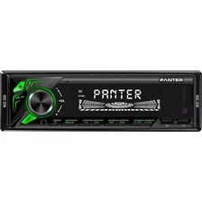 Autoestereo Frente Fijo Panter M-100 | Bluetooth | App 