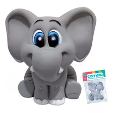 Mordedor Elefante Macio 12cm Brinquedo Bebê .