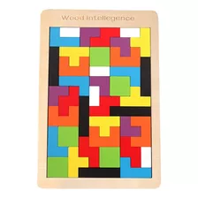 Tetris Rompecabezas 3d Tangram Juguete Educativo Intelectual