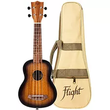 Vuelo, Ukelele De 4 Cuerdas (nus380 Ámbar)