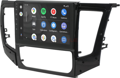 Estereo Mitsubishi L200 Carplay Inalambrico Wifi 2021 A 2023 Foto 5