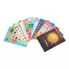 Póster Abc Educativo 12pcs Niños Interesante Contenido