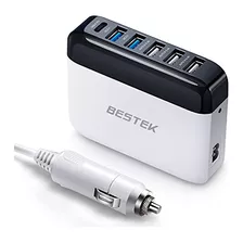 Car Usb Charger Fast Charge 86w 9a Quick Charge 3.0 & Usb-c
