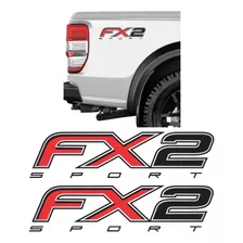 Emblema Adesivo Ford Fx2 Sport Fx2spt Cor Adesivo Fx2 Sport