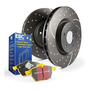 Kits De Frenos - Kits Ebc Brakes S5 Material Amarillo Y  Audi S5