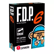 Jogo De Cartas Fdp Expansão Foi De Propósito 6 Buró