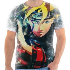 Camisa Camiseta Personalizada Anime Naruto Boruto Full Hd 08