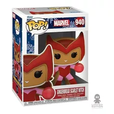 Funko Pop Holiday Gingerbread Scarlet Witch 940 Marvel