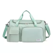 Bolsa Mala De Mão 10kg Feminina Masculino De Bordo Viagem Cor Verde-claro