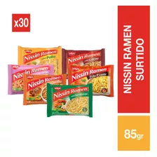 Nissin Ramen Surtido Pack 30 Unidades