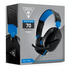 Headset Recon 70 - Azul E Preto Ps5/ps4