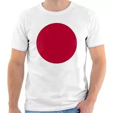 Camiseta Camisa Bandeira Japão Em Alta 01
