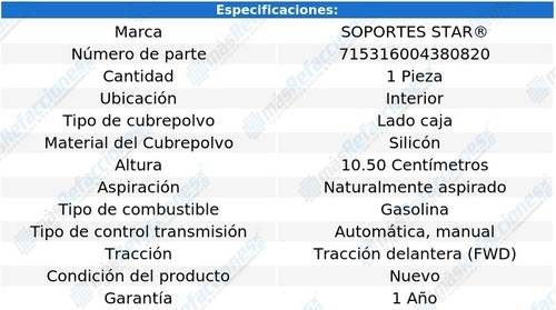 Cubre Polvo Lado Caja Int Optra L4 2.0l 06-10 Foto 2