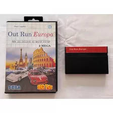 Master System : Out Run Europa Tectoy Com Caixa Original Tec