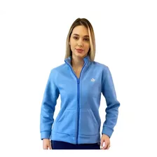 Blusa Jaqueta Quentinha Forrada Pelúcia Teddy Inverno Zipper