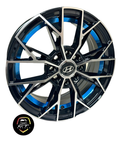 Rin Aluminio Elantra 2014-2015 Hyundai 529103y500 Hyundai Color Gris