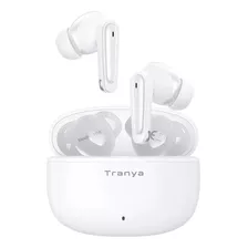 Fone Ouvido Sem Fio Tranya T50 Bluetooth 5.3 In-ear Branco Cor Bracno