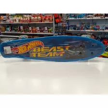 Patineta De Hot Wheels Azul Con Luz Para Niño