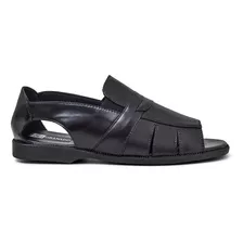 Chinelo Sandalia Franciscana Couro Legitimo Masculino