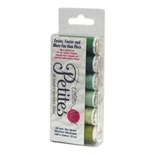 Sulky Sampler Petites De Algodon De 12 W, Surtido De Verdes