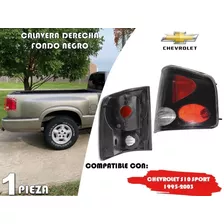 Calavera Derecha Chevrolet S10 Sport 1995-2003 Fondo Negro