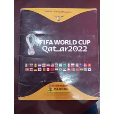 Álbum Mundial 2022 Panini, 553 Figuritas Pegadas, Tapa Blan 