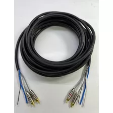 Fio Cabo Rack Móvel 5 Vias Paredão Trio Som 15metros + 4 Rca