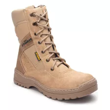 Bota Tactica Tipo Swatmilitar En Color Arena Buck Storm 3129