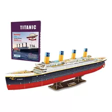 Puzzle 3d Titanic 116 Piezas