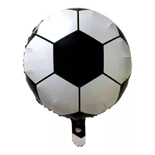 50 Balao Bola De Futebol Metalizado 18 Polegadas 45cm