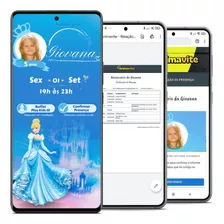 Convite De Aniversário Interativo - Princesa Cinderela
