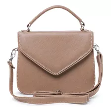 Bolsa Transversal Feminina Tiracolo Pequena Amêndoa Mod 8190