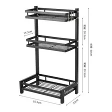 Rack Organizador De Especias De 3 Niveles Metal