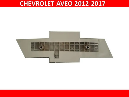 Emblema Para Parrilla Chevrolet Aveo 2012-2017 Foto 3