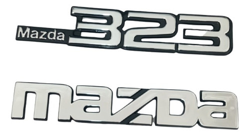 Emblemas Trasera, Para  Mazda 323 Autoadhesivos Foto 4