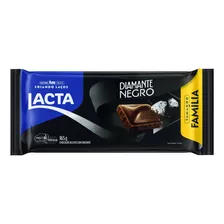 Barra De Chocolate Ao Leite Diamante Negro 165g Lacta
