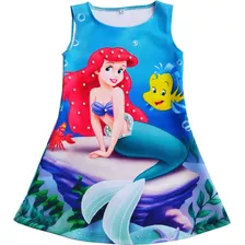 Vestido De Sirenita Princesa Ariel