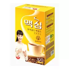 Maxim Café Coreano Mocha Gold Solúvel Coffee 100 Sachês