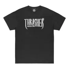 Remera Thrasher Modelo Gothic Color Negro Exclusiva