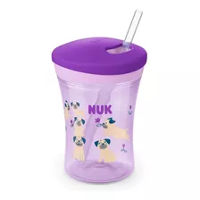 Vaso Action Cup Con Sorbete De Silicona Morado Color Violeta Oscuro