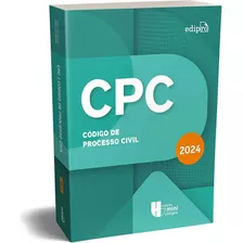 Código De Processo Civil 2024, De Jair Lot Vieira. Editora Edipro, Capa Mole, Edição 1 Em Português, 2024