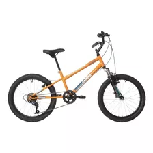 Bicicleta Infantil Aro 20 Caloi Amarela Freios V-brake