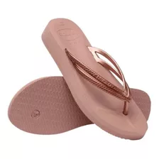 Chinelo Havaianas Wedges Salto 3,5 Cm High Cores Original