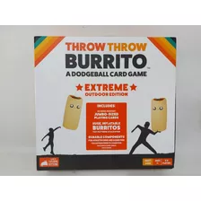 Juego De Mesa Throw Throw Burrito Card Game Extreme Outdoor