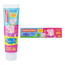 Gel Dental Infantil Com Flúor Peppa Pig Dentalclean 50g