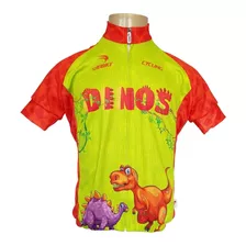 Camisa Ciclismo Infantil Sódbike Sd 21 - Dinos