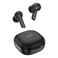 Qcy Ht05 Melobuds Bluetooth 5.2 Anc 40 Db De Baja Latencia, Color Negro, Color Rojo Claro