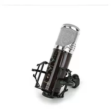 Microfono Usb Condenser Kurzweil Km1u Cardioide Voz Estudio Color Plateado