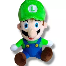 Luigi Pelucia Nintendo Verde Encanador Jogo Desenho Colorido