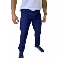 Calça Jeans Masculina Reforçada Com Elastano Para Trabalho